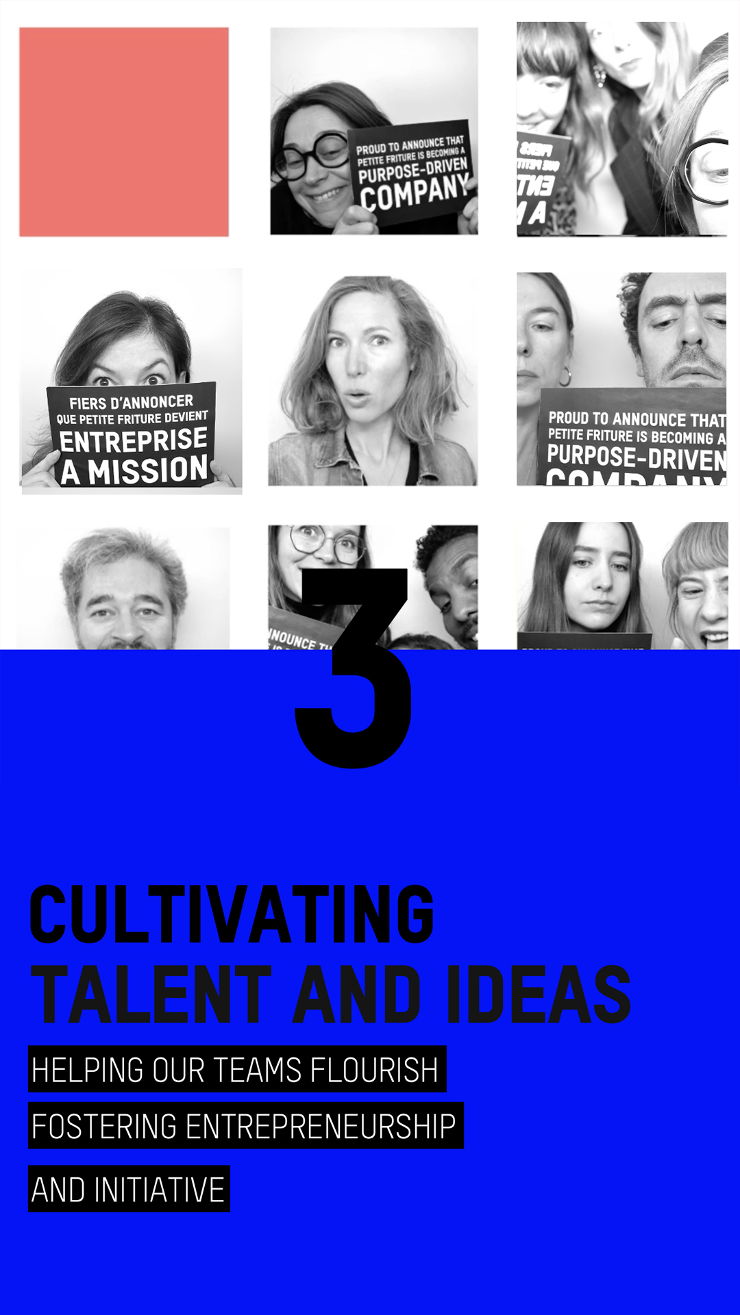 Cultivating talent and ideas